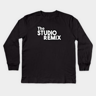 The Studio Remix Song Album Genre Matching Family Kids Long Sleeve T-Shirt